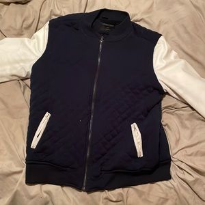 Aeropostale - Navy varsity jacket